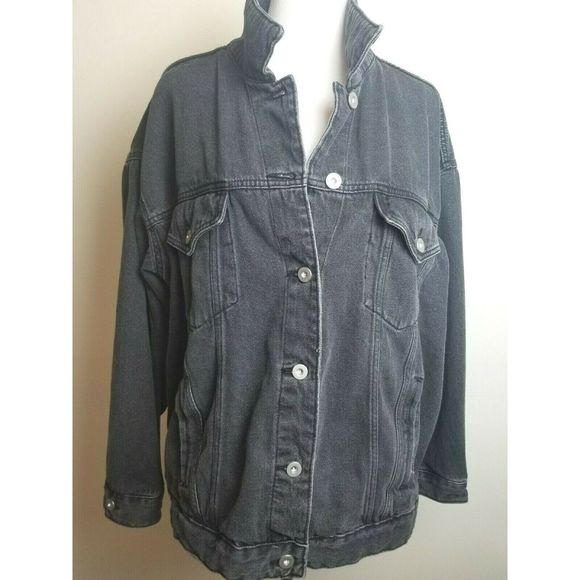 wild fable black denim jacket